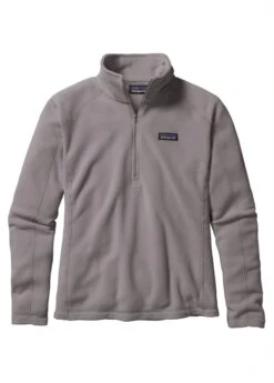 Patagonia W's Micro D 1/4 Zip -Maine Sport Store 20182019patagoniawomensmicrodquarterzipfeathergrey