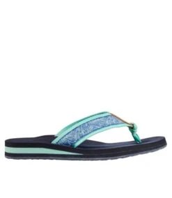 L.L.Bean Classic Maine Isle Flip Flop 3 Motif Women's -Maine Sport Store 305196 56475 41