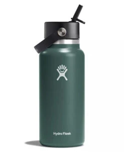 Hydro Flask 32 Oz Wide Flex Straw Cap -Maine Sport Store 32 oz Wide Flex Straw Cap Fir