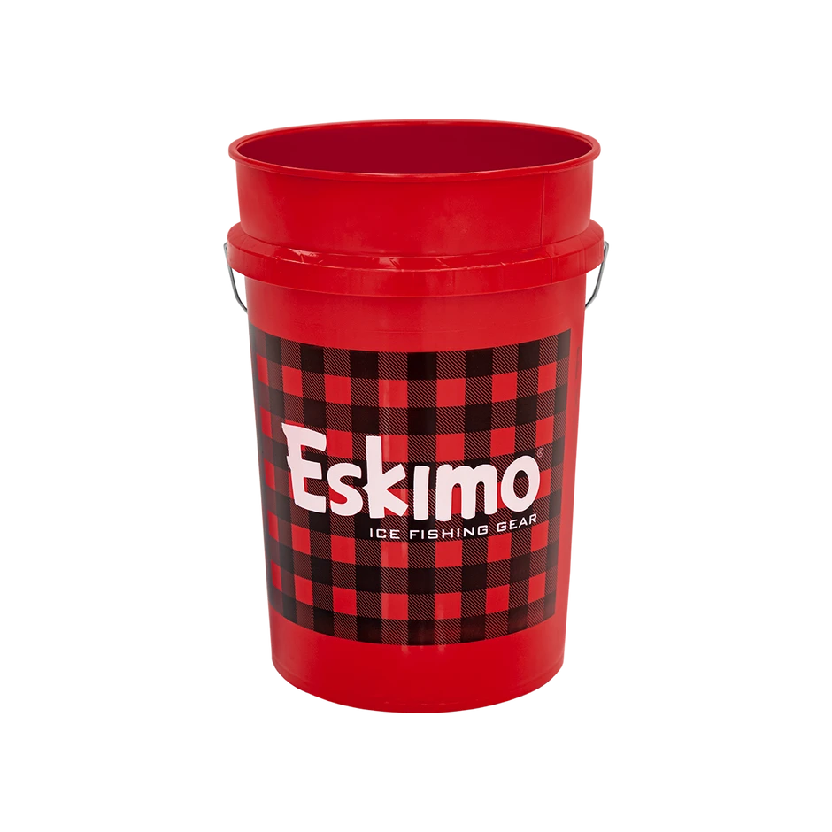 Buffalo Plaid Six-Gallon Bucket 1 Buffalo Plaid Six-Gallon Bucket