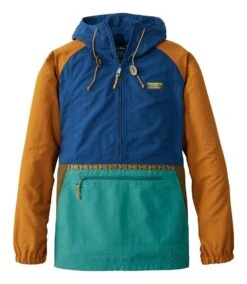 L.L.Bean Mountain Classic Anorak Multi Color Men's Regular