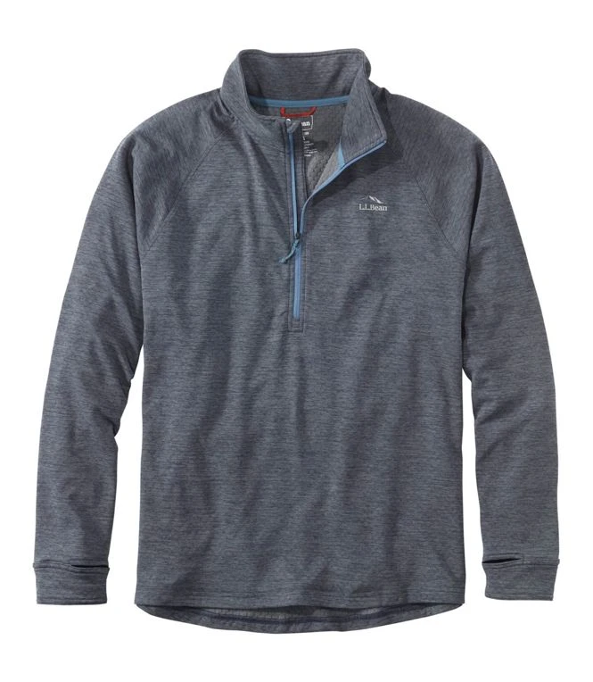 L.L.Bean Adventure Grid Fleece 1/4 Zip Men's Regular 4 L.L.Bean Adventure Grid Fleece 1/4 Zip Men's Regular - Image 4