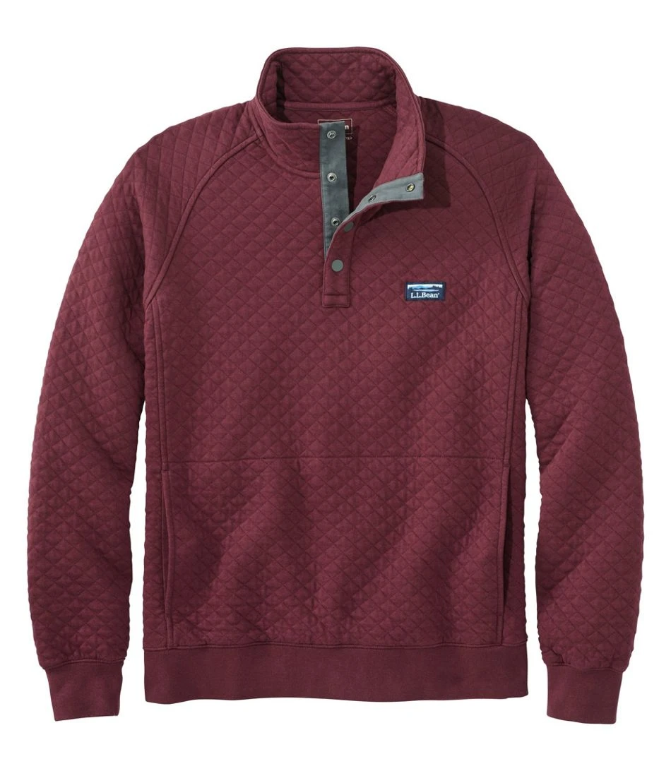 L.L.Bean Bean's Quilted Sweatshirt Men's Regular 2 L.L.Bean Bean's Quilted Sweatshirt Men's Regular - Image 2