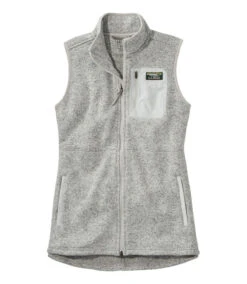 L.L.Bean Bean's Sweater Fleece Long Vest Women's Regular -Maine Sport Store 511766 192 41