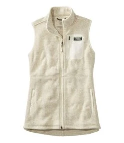 L.L.Bean Bean's Sweater Fleece Long Vest Women's Regular -Maine Sport Store 511766 34362 41