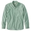 L.L.Bean Comfort Stretch Chambray Shirt Long Sleeve Traditional Fit Men's Regular