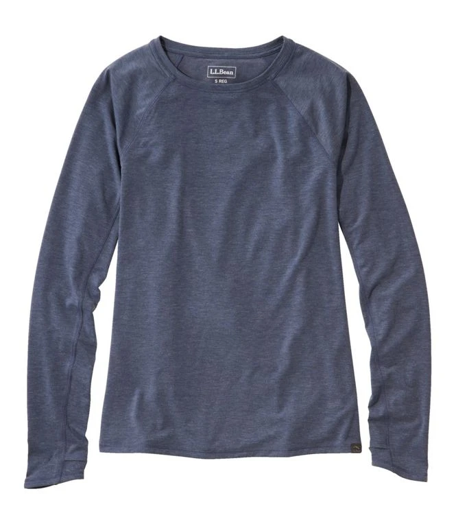 L.L.Bean Everyday SunSmart Tee Crewneck Long Sleeve Women's Regular 3 L.L.Bean Everyday SunSmart Tee Crewneck Long Sleeve Women's Regular - Image 3