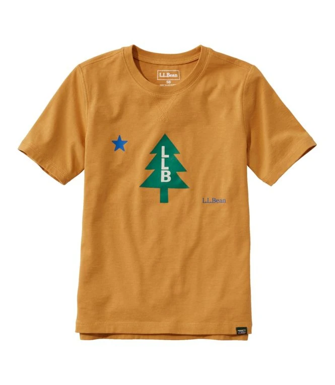 L.L.Bean Organic Short Sleeve Tee Little Kids' 2 L.L.Bean Organic Short Sleeve Tee Little Kids' - Image 2
