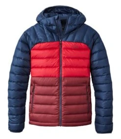 L.L.Bean Bean's Down Hooded Jacket Men's Regular -Maine Sport Store 515695 51751 41