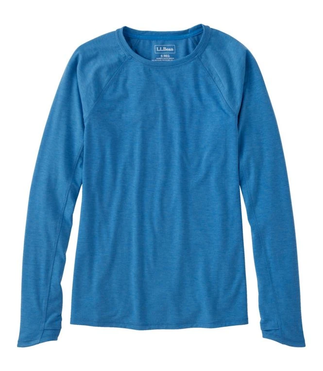 L.L.Bean Everyday SunSmart Tee Crewneck Long Sleeve Women's Regular 2 L.L.Bean Everyday SunSmart Tee Crewneck Long Sleeve Women's Regular - Image 2