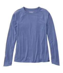 L.L.Bean Everyday SunSmart Tee Crewneck Long Sleeve Women's Regular
