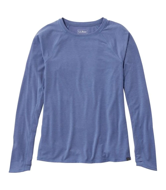 L.L.Bean Everyday SunSmart Tee Crewneck Long Sleeve Women's Regular 1 L.L.Bean Everyday SunSmart Tee Crewneck Long Sleeve Women's Regular