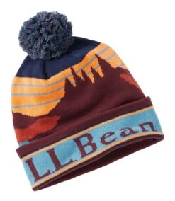 L.L.Bean Katahdin Pom Graphic Hats Unisex
