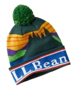 L.L.Bean Katahdin Pom Graphic Hats Unisex 18 L.L.Bean Katahdin Pom Graphic Hats Unisex -Maine Sport Store 517957 54716 41