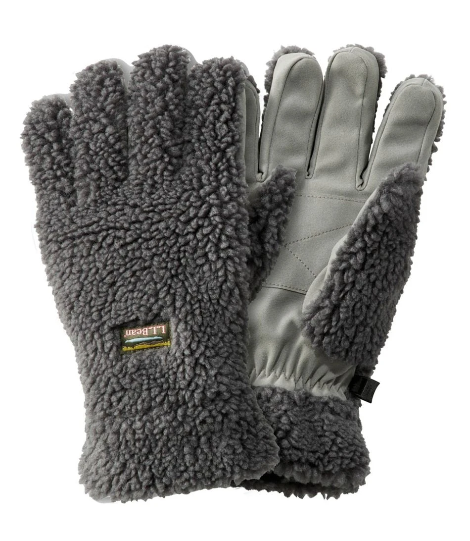L.L.Bean Mountain Pile Fleece Gloves Unisex 1 L.L.Bean Mountain Pile Fleece Gloves Unisex