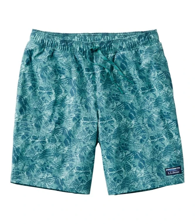 L.L.Bean Vacationland Stretch Swim Trunk 8" Printed Men's Regular 2 L.L.Bean Vacationland Stretch Swim Trunk 8" Printed Men's Regular - Image 2