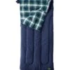 L.L.Bean Flannel Lined Camp Sleeping Bag 40 Regular