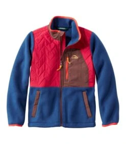 L.L.Bean Mountain Classic Fleece Mixed Media Jacket Kids'