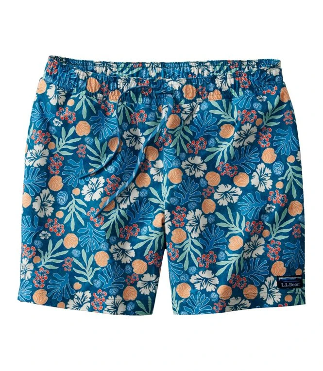 L.L.Bean Vacationland Stretch Swim Trunk 8" Printed Men's Regular 4 L.L.Bean Vacationland Stretch Swim Trunk 8" Printed Men's Regular - Image 4