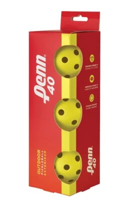 Head Penn 40 Outdoor Pickleball 3pk