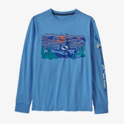 Patagonia K's L/S Regenerative Organic Certified Cotton Graphic T-Shirt -Maine Sport Store 62253 FZHB bc759385 670a 48ad b2cd 0cb27af12c03