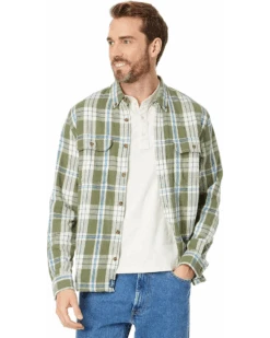 L.L.Bean 1912 Field Flannel Shirt Slightly Fitted Plaid Men's Regular -Maine Sport Store 812X186uc8L. AC SR886 1107 FMwebp