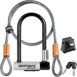 Lock Kryptonite KryptoLok Mini-7 With 4' Flex Cable