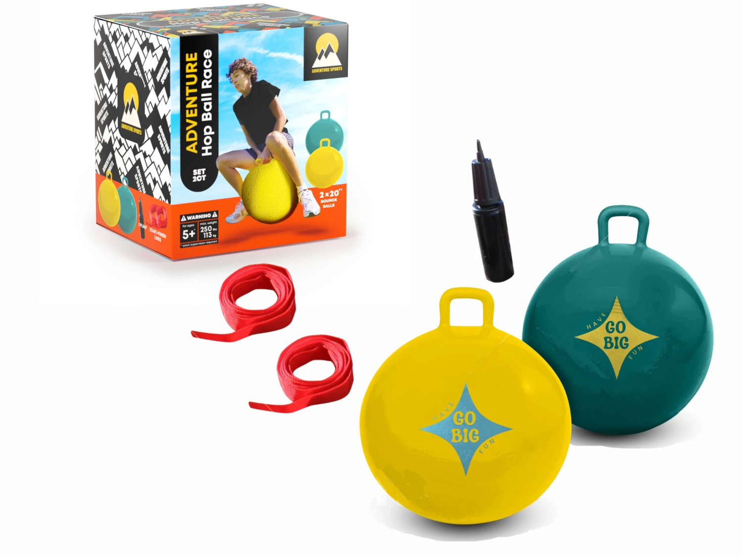 Set Of 2 Hop Ball Race Set 3 Set Of 2 Hop Ball Race Set - Image 3