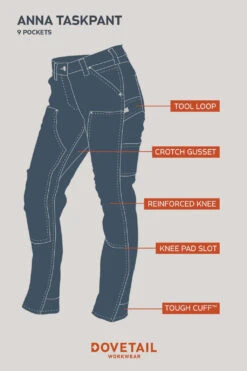 Anna Taskpant 5 Anna Taskpant -Maine Sport Store AnnaTaskpant Information