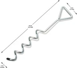 Bijou Anchor Set 5 Bijou Anchor Set -Maine Sport Store BJU.011 Rambler bridge auger stake