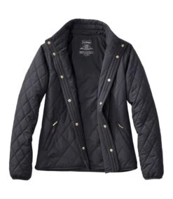 L.L.Bean Bean's Cozy Quilted Jacket Women's Regular 5 L.L.Bean Bean's Cozy Quilted Jacket Women's Regular -Maine Sport Store Bean sCozyQuiltedJacketWomen sRegular DarkestGray 3