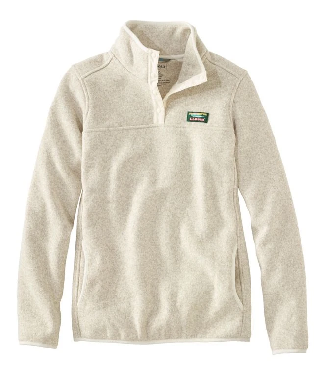 L.L.Bean Bean's Sweater Fleece Pullover Women's Regular 4 L.L.Bean Bean's Sweater Fleece Pullover Women's Regular - Image 4