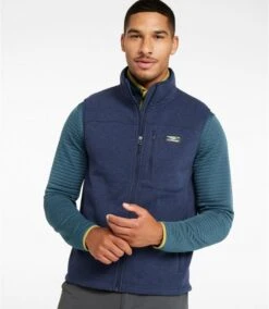 L.L.Bean Bean's Sweater Fleece Vest Men's Regular