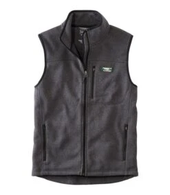 L.L.Bean Bean's Sweater Fleece Vest Men's Regular -Maine Sport Store Bean sSweaterFleeceVestMen sRegular CharcoalGrayHeather