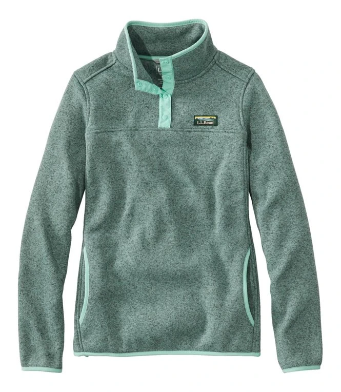 L.L.Bean Bean's Sweater Fleece Pullover Women's Regular 5 L.L.Bean Bean's Sweater Fleece Pullover Women's Regular - Image 5