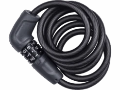 Kryptonite Bontrager Cable Combo Lock, Black 8mm X 150cm (59.1")