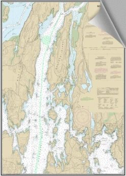 Decorative Chart -Maine Sport Store Boothbay Harbor Chart13296 D BOOTHB a59dcf67 7f0c 45d5 a432 d0cf4f869ace