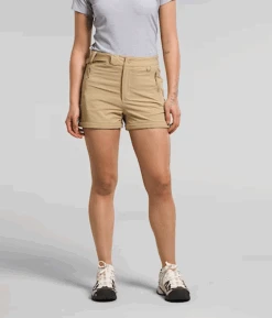 The North Face Women's Bridgeway Zip-Off Pant -Maine Sport Store BridgewayZip OffPant KhakiStone 4