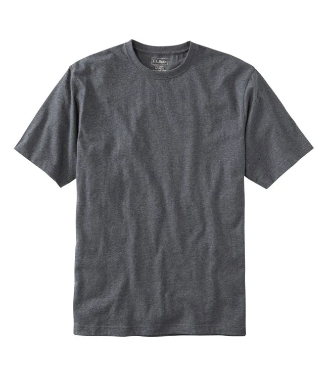 L.L.Bean Carefree Unshrinkable T Shirt Without Pocket Short-Sleeve Men's Regular 4 L.L.Bean Carefree Unshrinkable T Shirt Without Pocket Short-Sleeve Men's Regular - Image 4