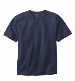 L.L.Bean Carefree Unshrinkable T Shirt Without Pocket Short-Sleeve Men's Regular 7 L.L.Bean Carefree Unshrinkable T Shirt Without Pocket Short-Sleeve Men's Regular -Maine Sport Store CarefreeUnshrinkableTShirtWithoutPocketShort SleeveMen s NavyBlue