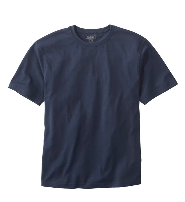 L.L.Bean Carefree Unshrinkable T Shirt Without Pocket Short-Sleeve Men's Regular 3 L.L.Bean Carefree Unshrinkable T Shirt Without Pocket Short-Sleeve Men's Regular - Image 3