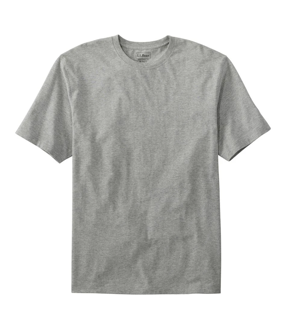 L.L.Bean Carefree Unshrinkable T Shirt Without Pocket Short-Sleeve Men's Regular 5 L.L.Bean Carefree Unshrinkable T Shirt Without Pocket Short-Sleeve Men's Regular - Image 5