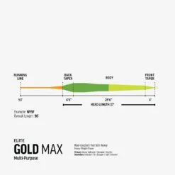 Rio Elite Gold Max Fly Line 5 Rio Elite Gold Max Fly Line -Maine Sport Store ELITEMAXPDP3