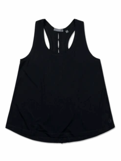 Featherweight Mesh Racer Back Tank -Maine Sport Store FeatherweightMeshRacerBackTank Black