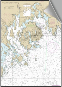Decorative Chart -Maine Sport Store Frenchman BlueHill Bays Chart13312 D FRBH 2 bf707d1e 553f 45f2 8aa1 cd59cbcf7739