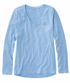 L.L.Bean Insect Shield Pro Knit Crew Women's Regular 5 L.L.Bean Insect Shield Pro Knit Crew Women's Regular -Maine Sport Store Insect Shield Pro Knit Crew Women s Regular BlueHeatherAster 2
