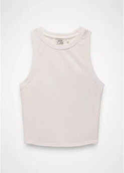 Prana Lotus High Neck Tank 7 Prana Lotus High Neck Tank -Maine Sport Store LotusHighNeckTank SoftWhite