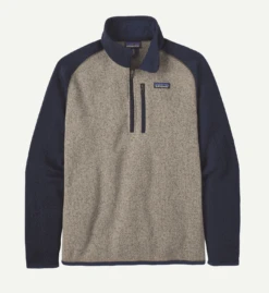 Patagonia M's Better Sweater 1/4 Zip -Maine Sport Store M s Better Sweater 1 4 Zip OarTan
