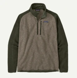 Patagonia M's Better Sweater 1/4 Zip -Maine Sport Store M s Better Sweater 1 4 Zip SeabirdGrey
