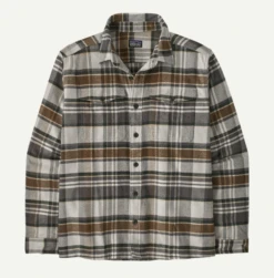 Patagonia M's Fjord Flannel Shirt -Maine Sport Store M s Fjord Flannel Shirt BlizzardSaltGrey
